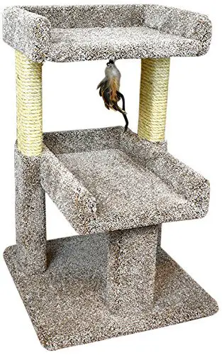 Short Cat Tree Scratcher For Large Cats